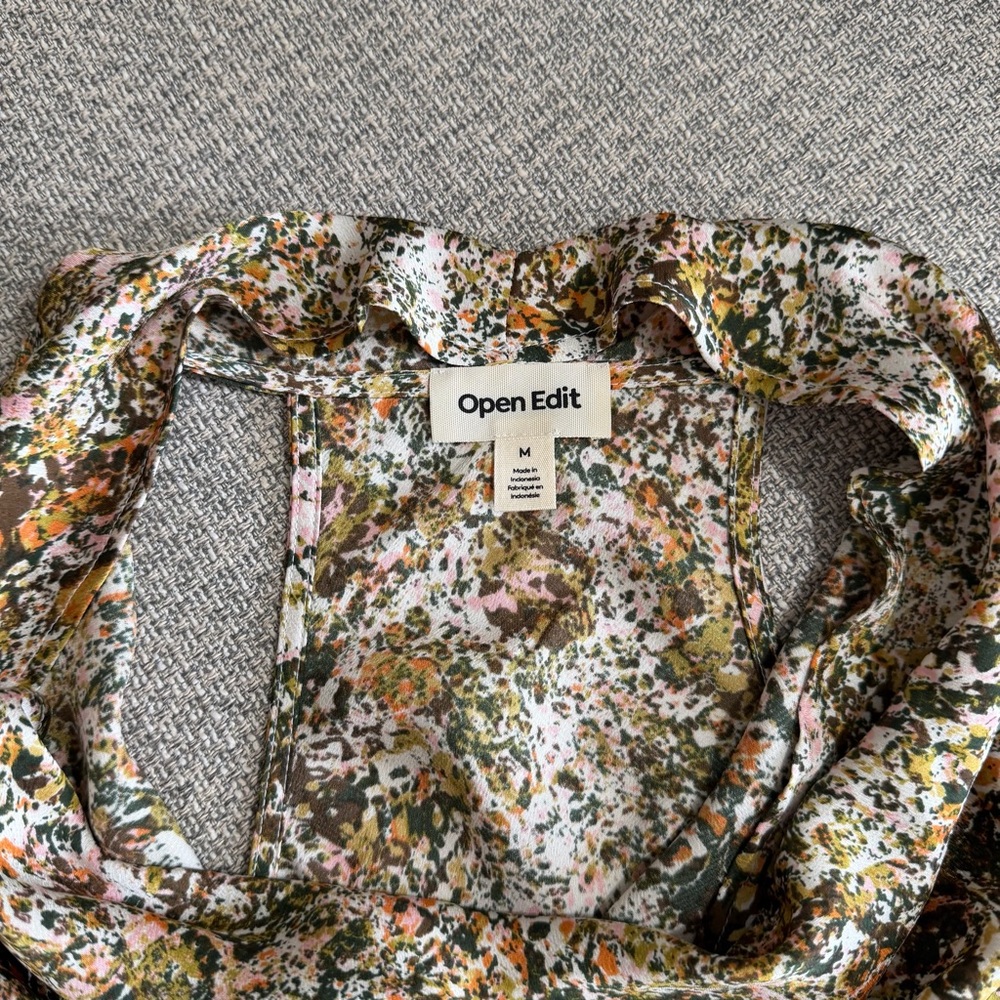 NWT Open Edit Blouse - Picture 4 of 6